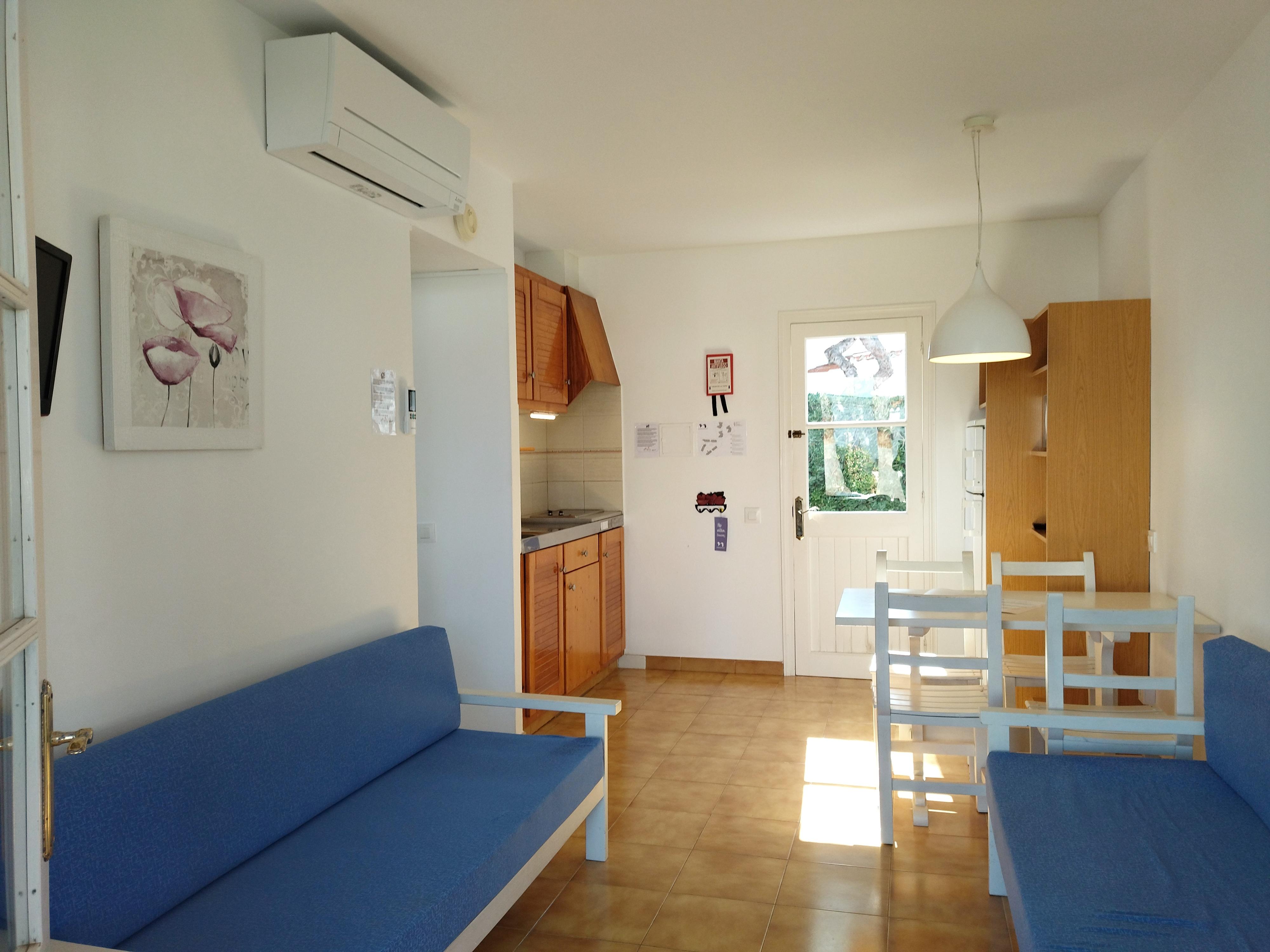 Nure Cel Blau Apartment Cala' en Bosch Bagian luar foto