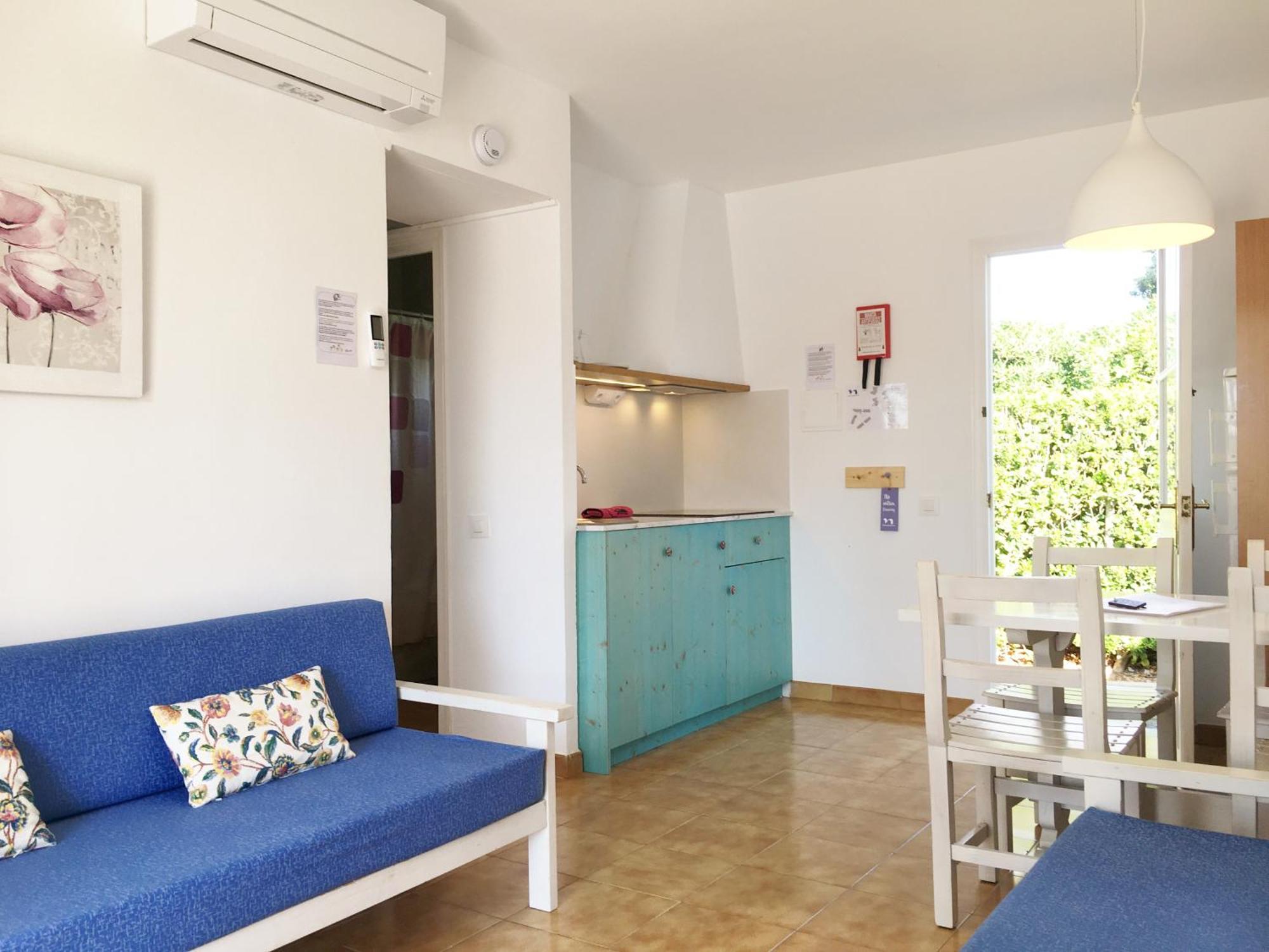 Nure Cel Blau Apartment Cala' en Bosch Bagian luar foto