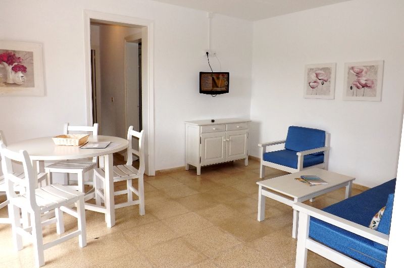 Nure Cel Blau Apartment Cala' en Bosch Bagian luar foto